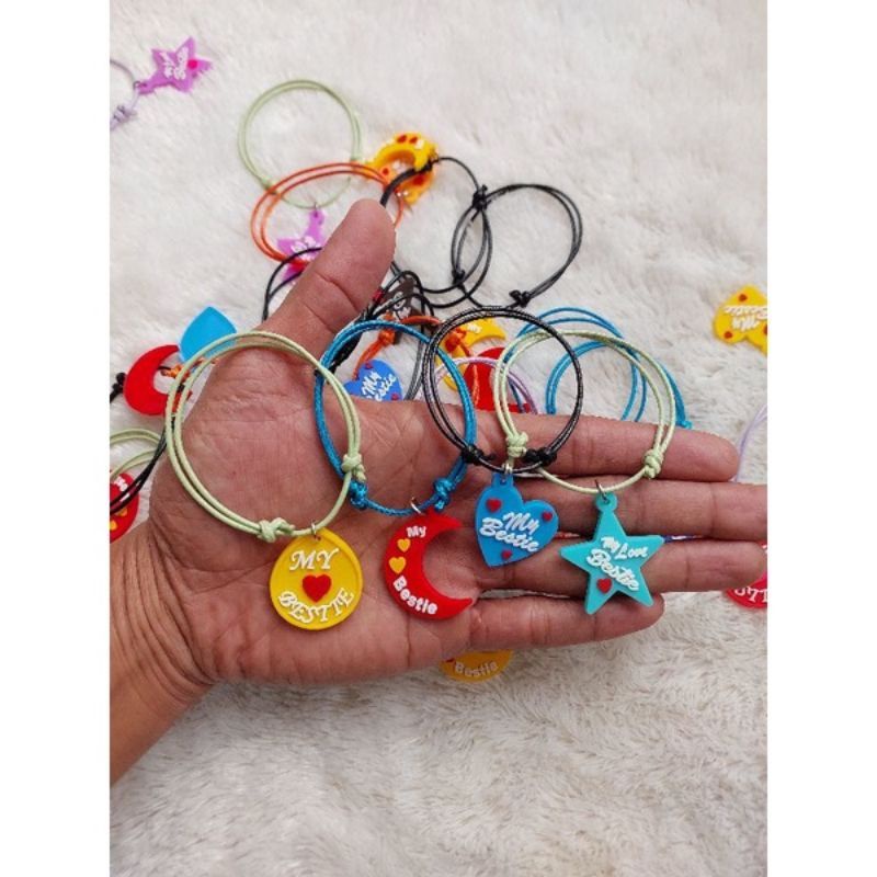 GELANG MY BESTIE / GELANG ANAK MY BESTIE / GELANG TALI BESTIE / GELANG LUCU BESTIE