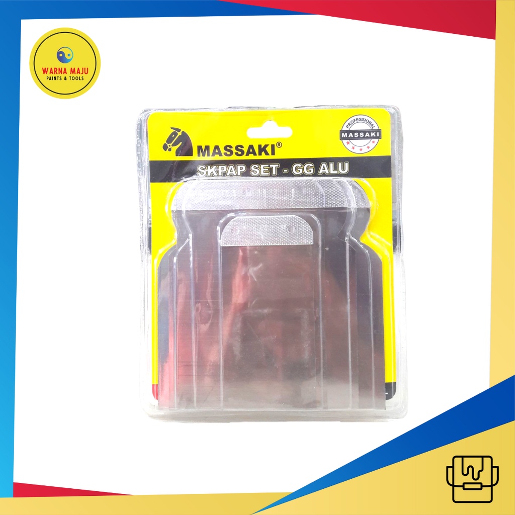 Scrap Set Massaki Stainless Steel (4 Pcs)