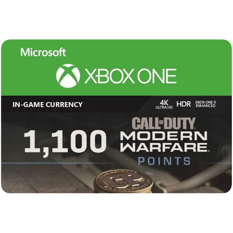 xbox currency card