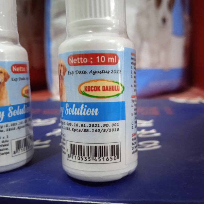 K&amp;J urinary solution 10ml / obat gangguan kencing Kucing dan Anjing