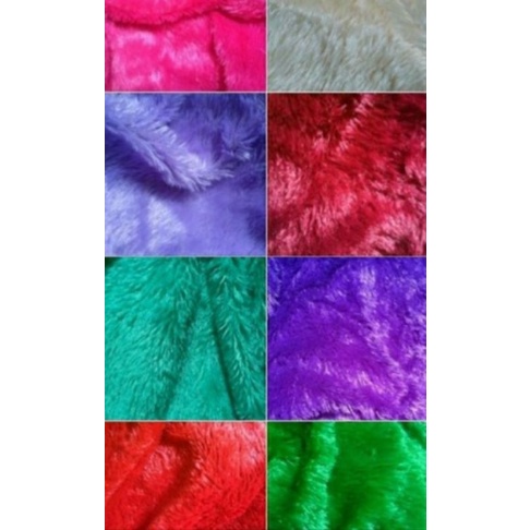 Kain Bulu Kain Rasfur Kain Bulu Panjang Kain Boneka