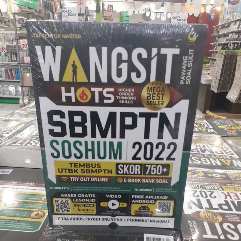 BUKU LATIHAN SOAL DAN PEMBAHASAN WANGSIT SBMPTN SOSHUM