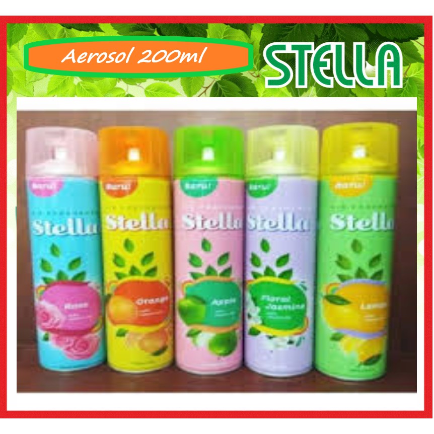 Stella pengharum ruangan 200ml orange