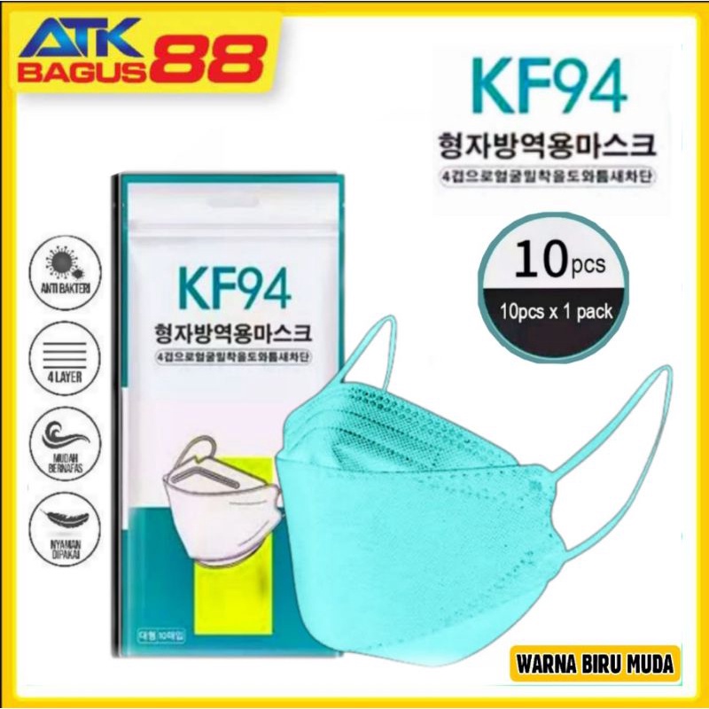 10/pcs masker kf 94 warna