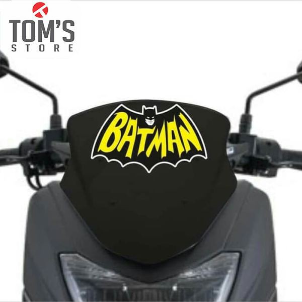 Sticker Motor Windshield Visor Batman Motor Pcx Nmax Luxi Stiker