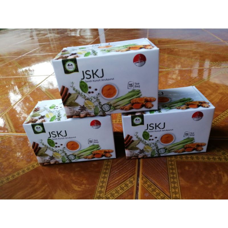 

Minuman Herbal JSKS Jahe Serai Kunyit Jeruk