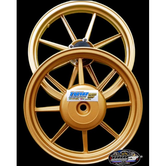 Velg V-Rossi Palang 8 Model Rcb Sp811 Warna Gold