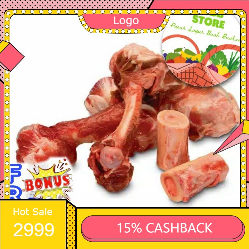 

RENGKEK SURABAYA - Tulang Sumsum / Engkel / Balungan Kambing - Per Kg