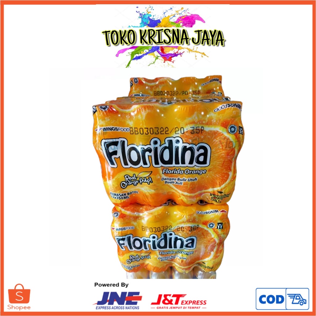 

1 PAK FLORIDINA MINUMAN ORANGE | COCO JUICE WINGSFOOD ISI 12 PCS X 350 ML