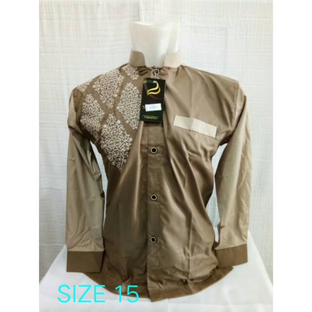 Baju Koko Tarbiyah Anak Remaja Kevin Manset