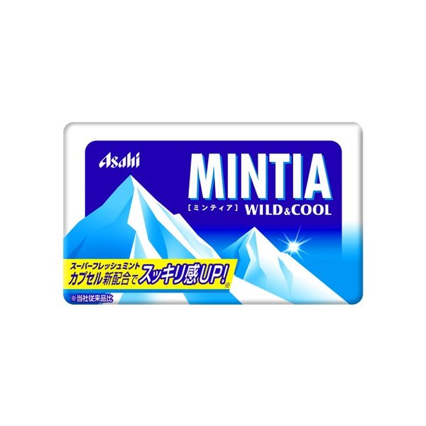 ASAHI Mintia Mouth Clean Candy - WILD & COOL (50 tablets)