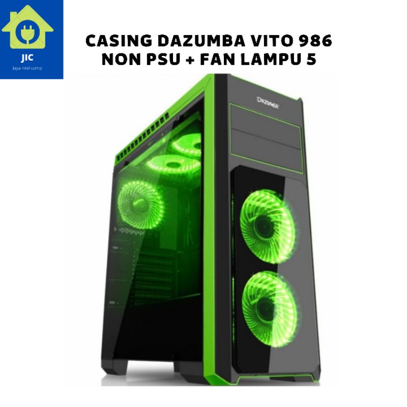 CASING DAZUMBA VITO 986 NON PSU + FAN LAMPU 5