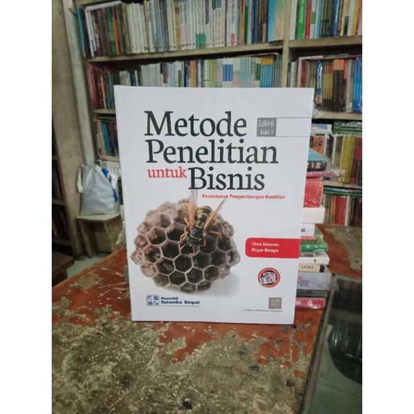 Metode penelitian bisnis jilid 1 edisi 6 Uma Sekaran