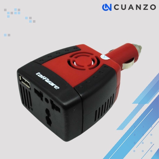 Power Car Inverter 150W 220V AC EU Plug and 5V USB Charger / Alat Pengubah Daya Listrik Dari Tegangan DC Ke Arus AC 220V / Mobil Car Power Interver / Power Interver Car / Power Charger laptop Gadget Smartphone / Lubang Charger Hp Di Mobil Murah Original