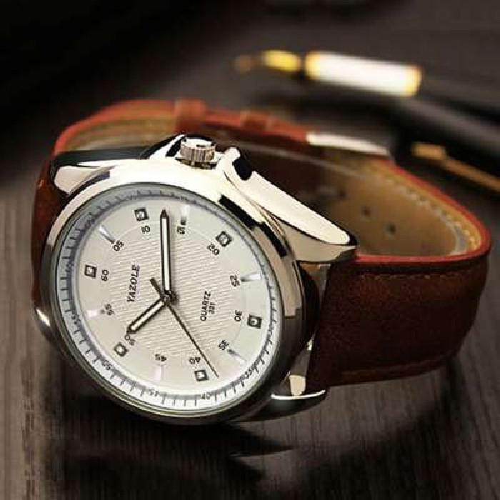 JAM TANGAN PRIA/YAZOLE/JAM TANGAN ABG/JAM TANGAN BISNIS
