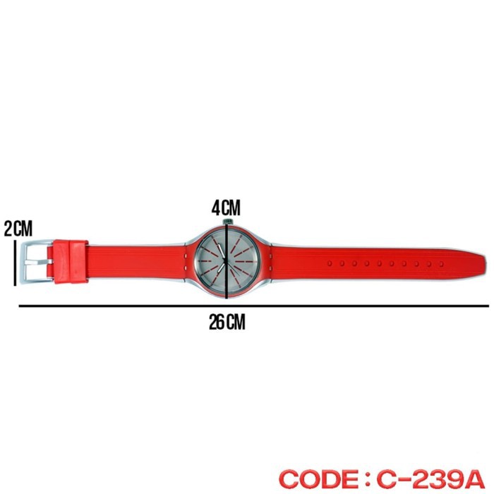 NEW Jam Tangan Unisex Mewah Analog Fashionable C-239A