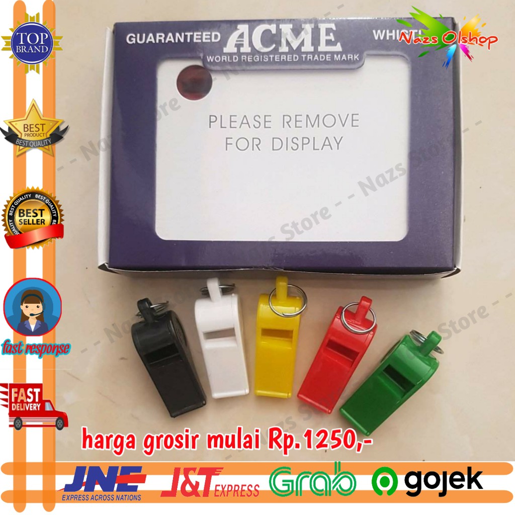 Pluit / Peluit Pramuka Siaga Penggalang Penegak Pembina Polisi Satpam Security grosir & eceran