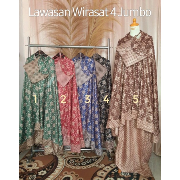 MUKENA Jumbo Premium motif Batik Termurah