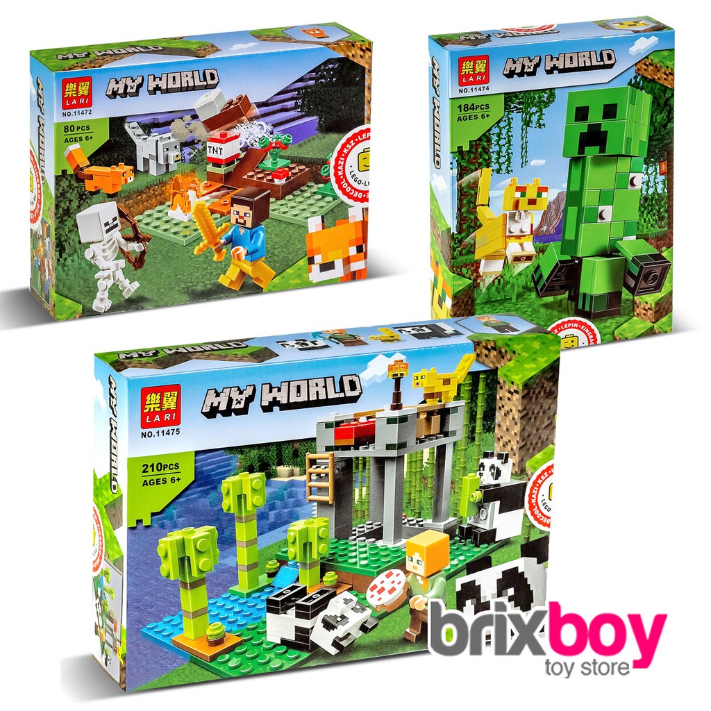 Mainan  Minecraft  Seri Terbaru Shopee Indonesia 