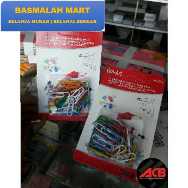 

Paper Clip Warna / Penjepit Kertas Warna