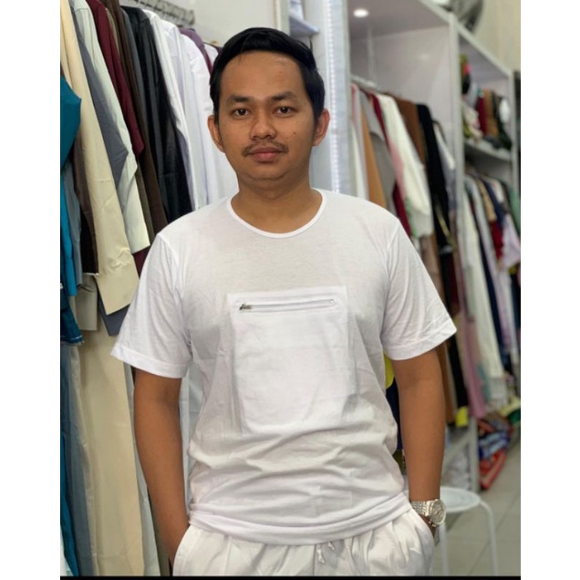 AL-ZAHRA BAJU KAOS PUTIH HAJI & UMRAH