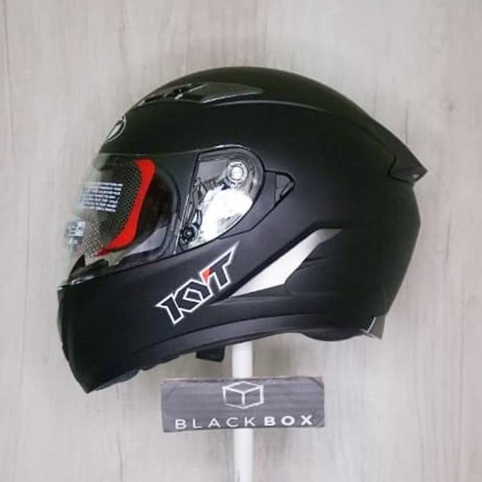 KYT Falcon 2 Solid Black Doff Black Matt