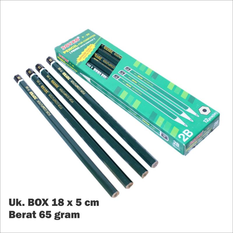 

Pensil Komputer 2B Joyko isi 12pcs