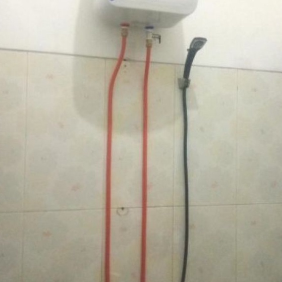 Perlengkapan instalasi luar Water Heater listrik