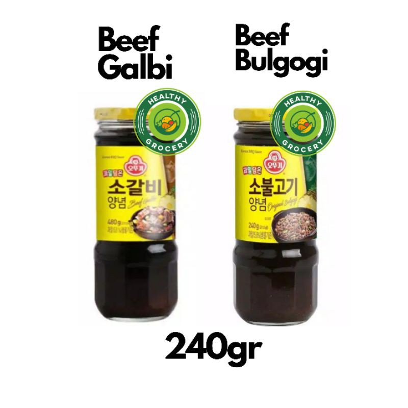 

Ottogi BBQ Sauce Beef Bulgogi / Beef Galbi 240gr
