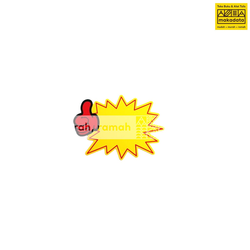 

PRICE TAG SIGN PAPER / KERTAS PROMOSI HARGA (MEDIUM-4C) MURAH