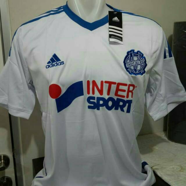 TERMUURAAH, JERSEY BOLA MARSEILLE HOME OFFICIAL 2018-2019 GRADE ORI .