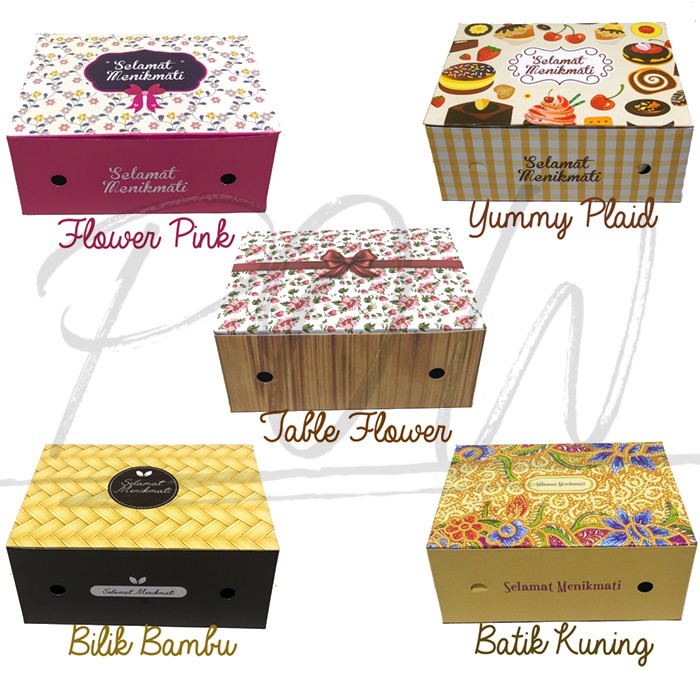 Jual Snack Box Dus Kue Unik Ukuran 12x12x7 Cm 12x14x7 Cm Dan 12x16x7 Cm Per 10 Pcs Shopee 3512