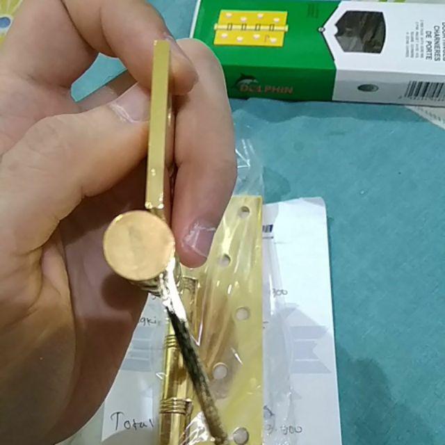 Engsel Pintu Jendela 5  Inch Putih Kuning Emas Chrome Stainless