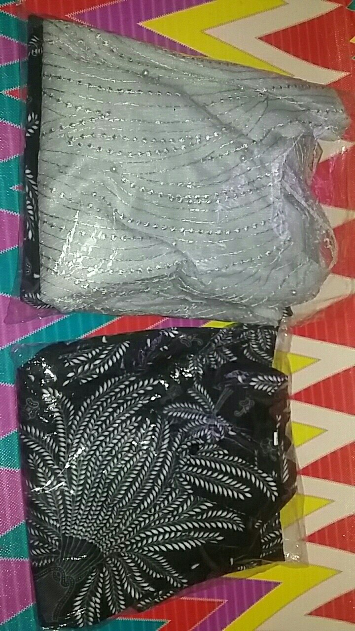 Ready 5 Warna Termurah Nayaka Batik - Batik Couple Dinda Slendang Padi Putih Atasan Tille