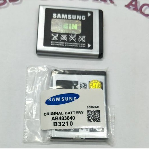 Battery Batre Baterai Samsung CORBY B3210 J600 B3310 AB483640 AB483640BU