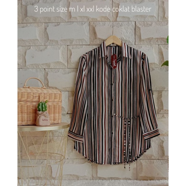 TUNIK 3POINT TUNIK TALI TUNIK BUSUI ATASAN WANITA HEM KEMEJA
