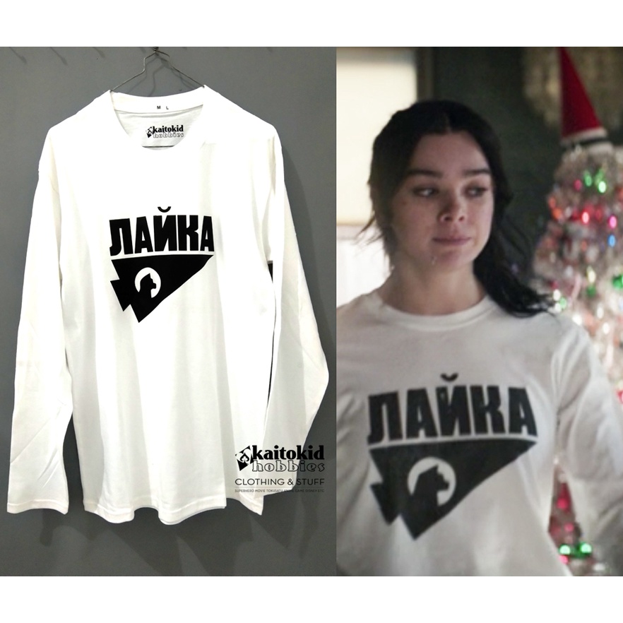 Kaos HAWKEYE KATE BISHOP Laika Nanka Hailee Dog Lover Bisa custom