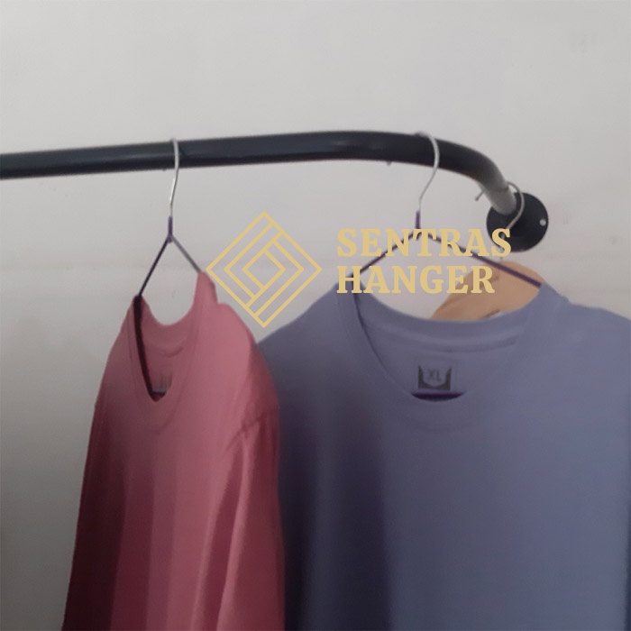 Gantungan Baju Dinding, Gantungan Baju Gawang, Paket Praktis