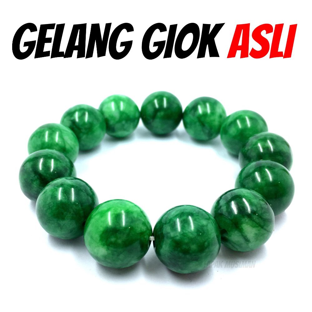 Gelang Batu Giok Asli Import China Shopee Indonesia