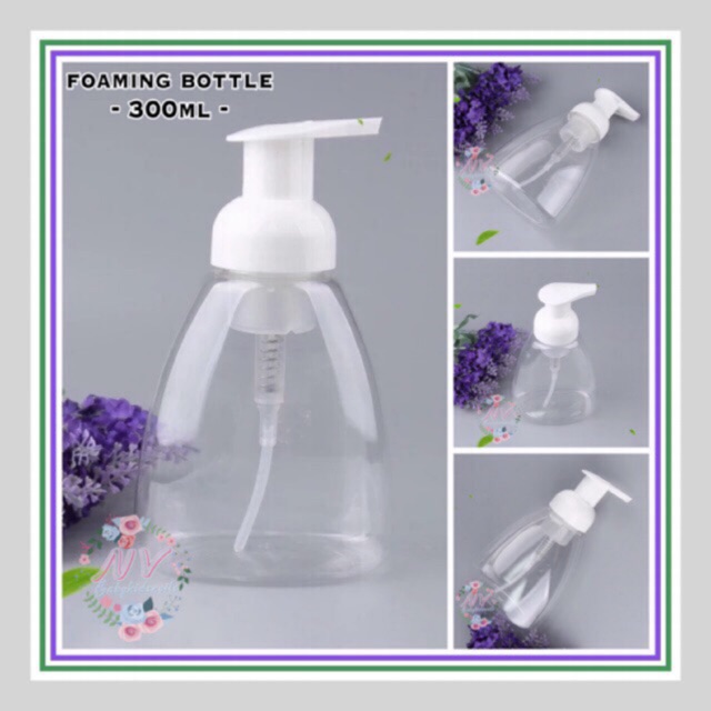 Botol Sabun Busa Foaming Pump Bottle Botol Foaming Soap Dispenser Sabun Foam 250ml 300ml Shopee Indonesia