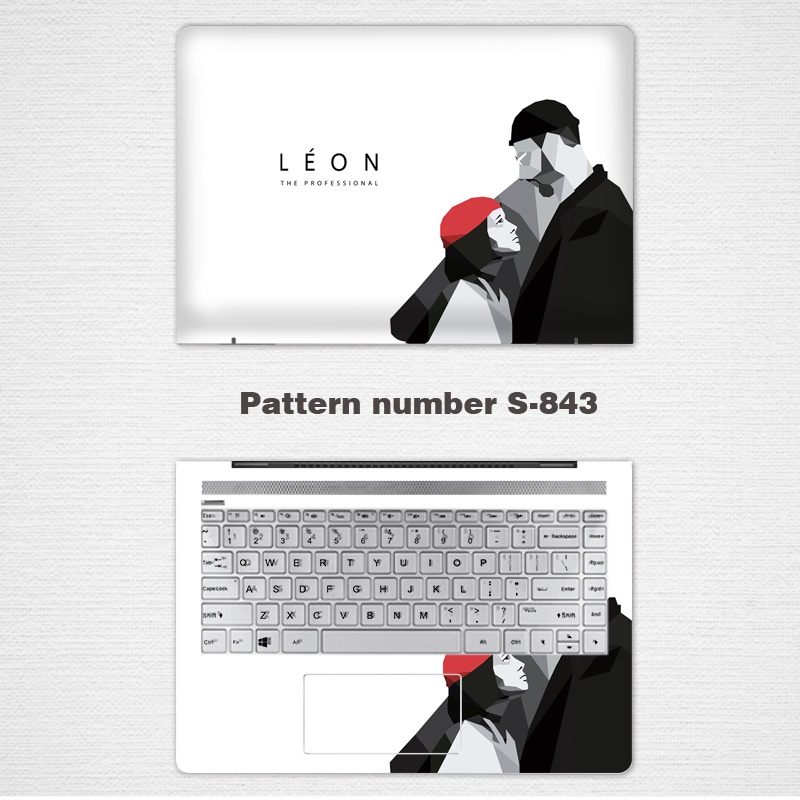 2 Pcs Stiker Pelindung Laptop Notebook Lenovo E50 E43 K43 E40IdeaPad Fleksibel Ukuran 12 13 14 15.6 Inch