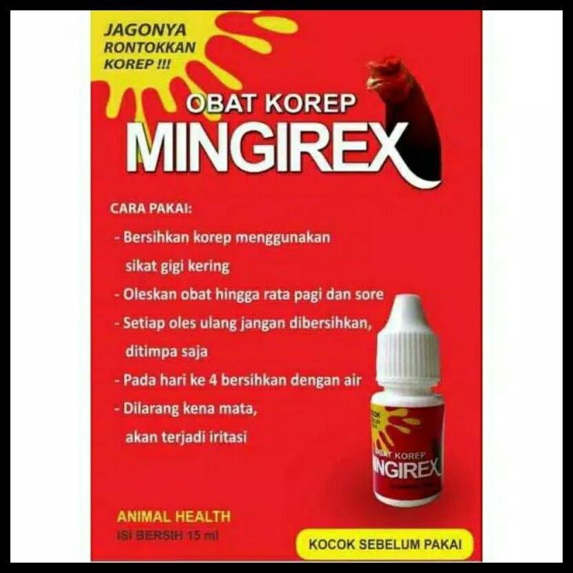 OBAT AYAM MINGIREX / OBAT KOREP / OBAT KURAP AYAM