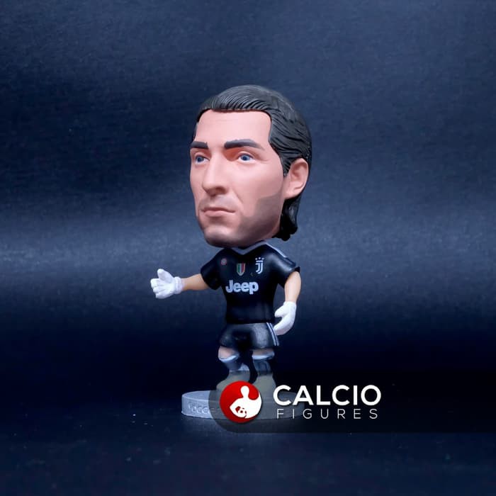 Juventus H - Buffon | Action Figure Miniatur Pemain Bola Soccerwe