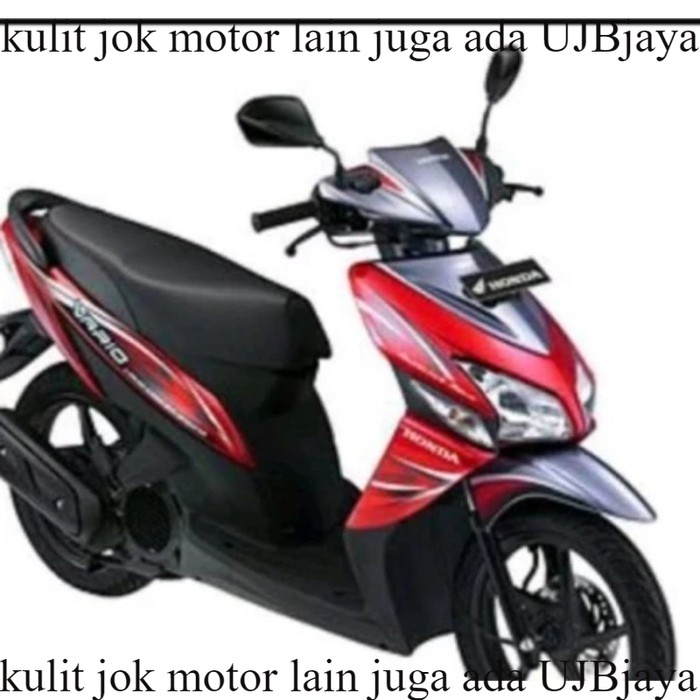 Sarung Jok Motor Vario 110 Karbu Original / BAHAN ORI Kulit Jok Motor Vario 110 Karbu S8