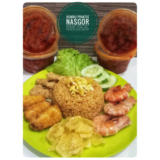 

BUMBU NASI GORENG 300GR - BUMBU PRAKTIS SPESIAL HOMEMADE