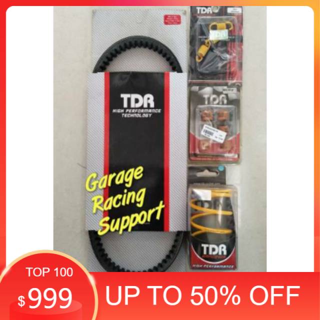 PROMO PAKET UPGRADE CVT VANBELT PER CVT ROLLER MIO SMILE SPORTY NOUVO MIO SOUL FINO KARBU TDR