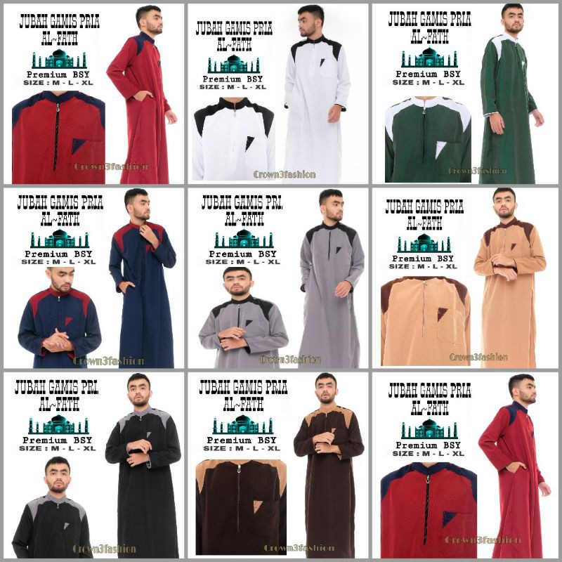 Jubah Pria Viral Terpopuler * COD OK ✔