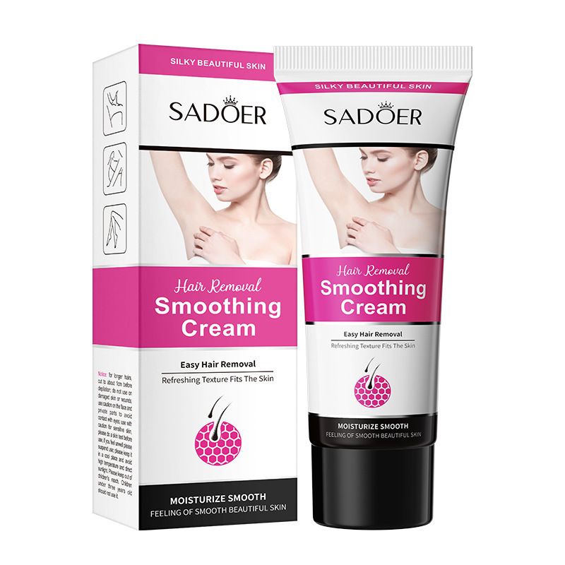 SADOER Hair Remover Smoothing Removal Cream Krim Penghilang Perontak Bulu Original Terlaris