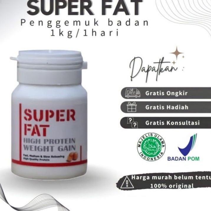SUPER FAT PENGGEMUK BADAN / KAPSUL PENGEMUK BADAN