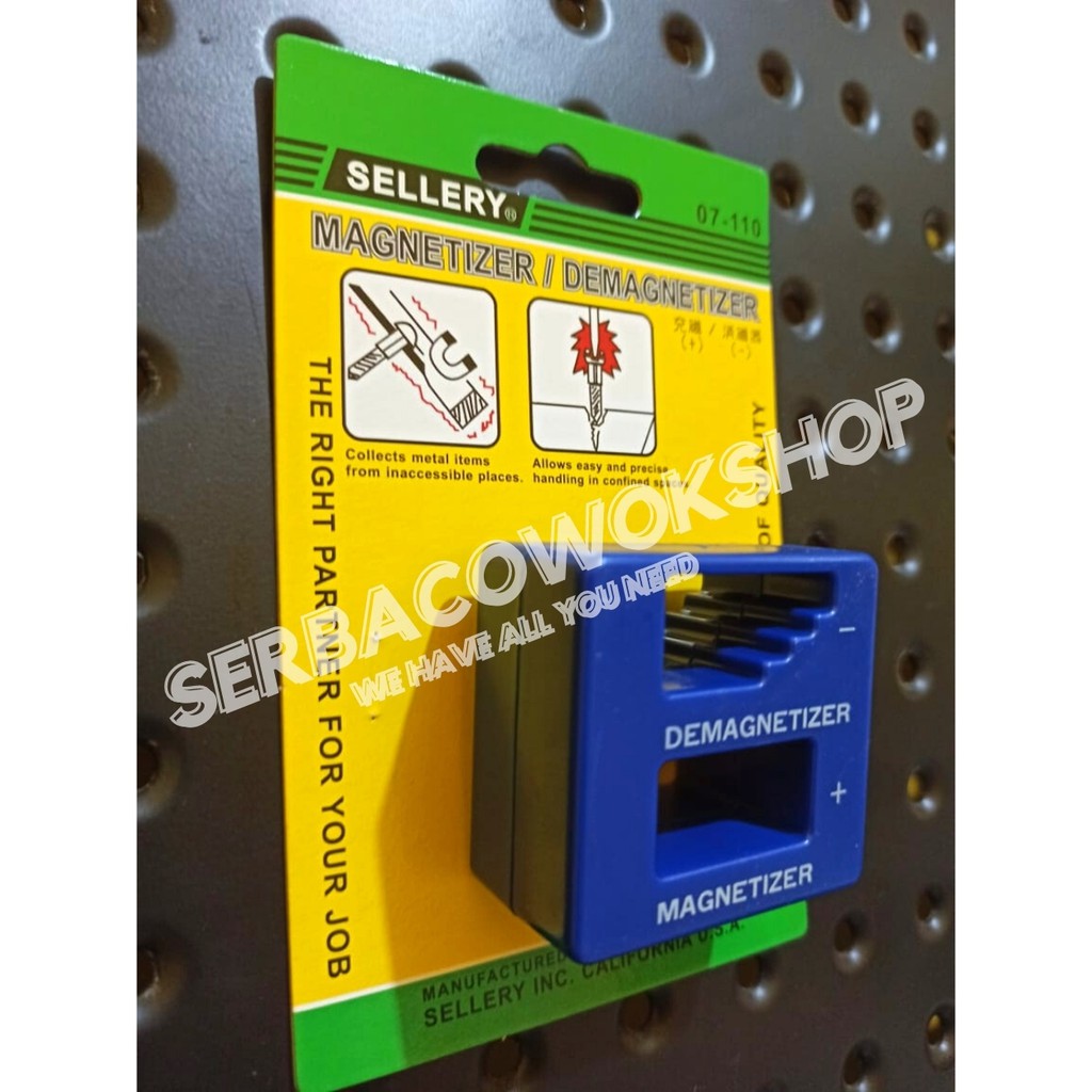 Sellery Magnetizer Demagnetizer Penghilang Pemberi Daya Magnet Obeng Termurah Berkualitas